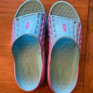 HOKA slides, size 8